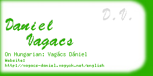 daniel vagacs business card
